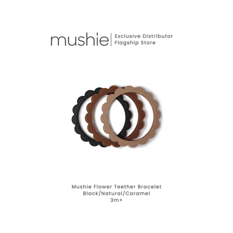 MUSHIE Flower Teether Bracelet