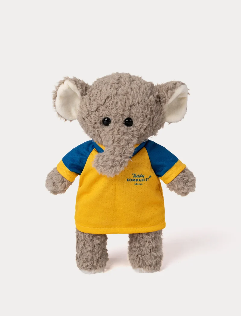 Retro Pals, Elephant with Supporter Shirt