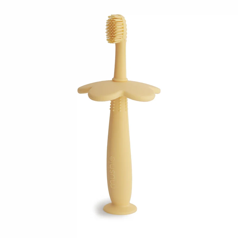 MUSHIE Silicone Training Toothbrush