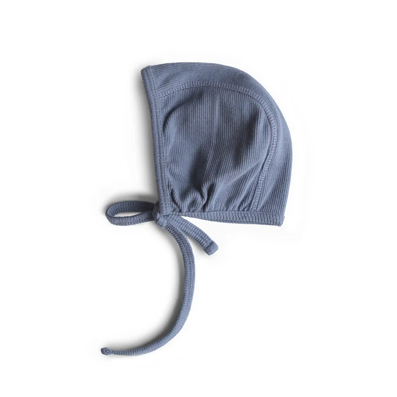 MUSHIE Clothing Ribbed Baby Bonnet