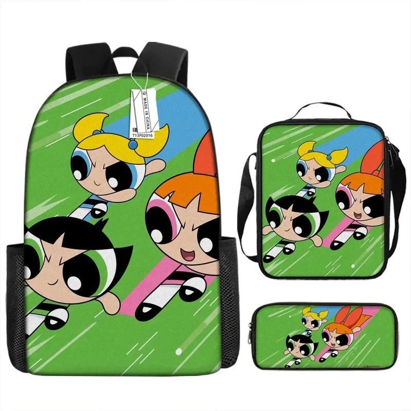 Ryggsäck Barn - Powerpuff Girls 3 i 1