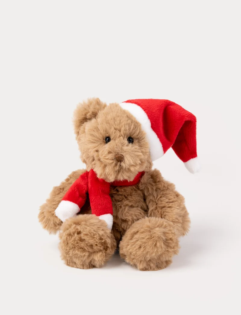Sture with Santa Hat, Teddy Bear