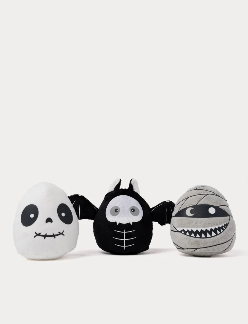 Glow-in-the-Dark, Halloween Plush Set