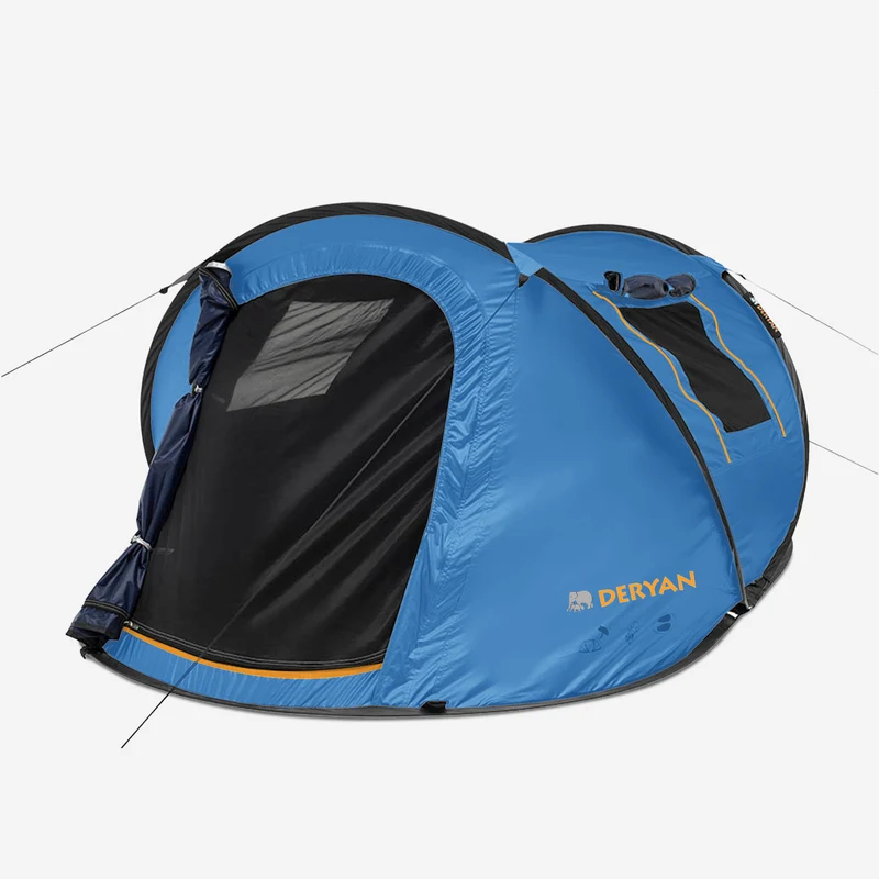 Pop-Up Tält Dome - 2000 mm vattenpelare - Navy