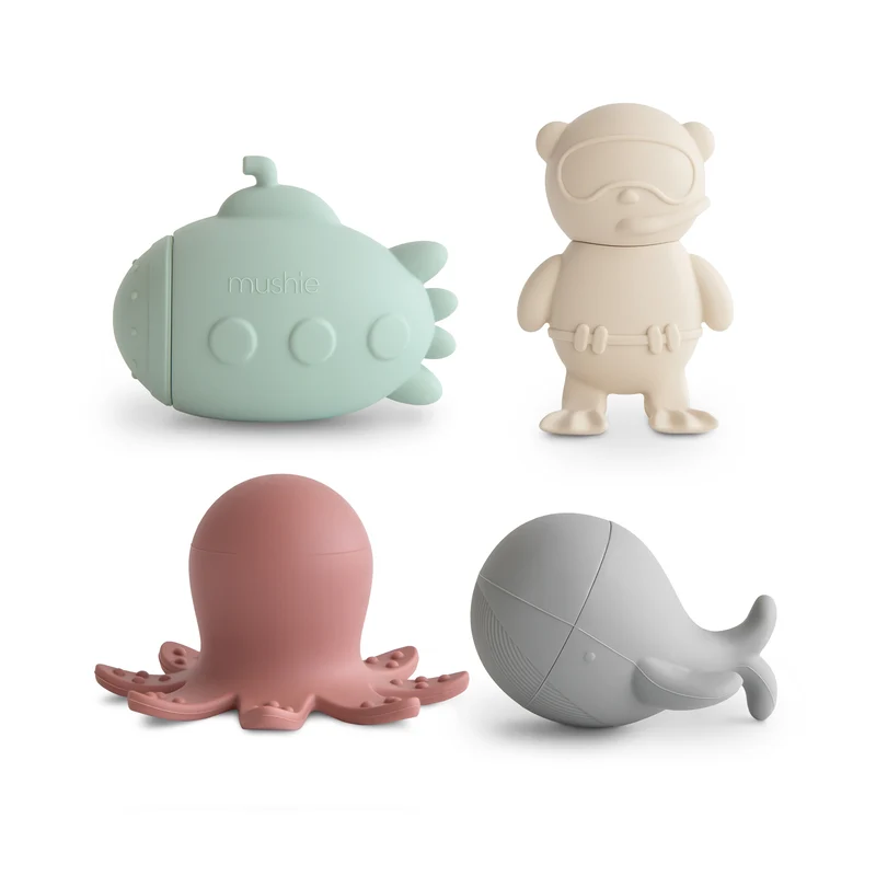 MUSHIE Bath Toy Play Set