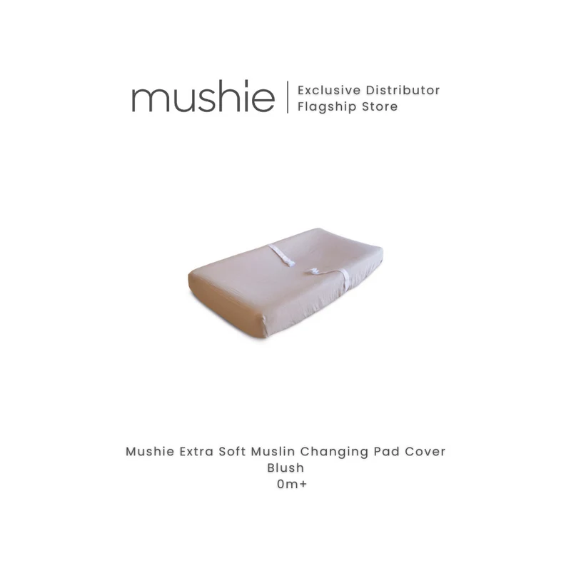 MUSHIE Extra Soft Muslin Changing Pad Cover