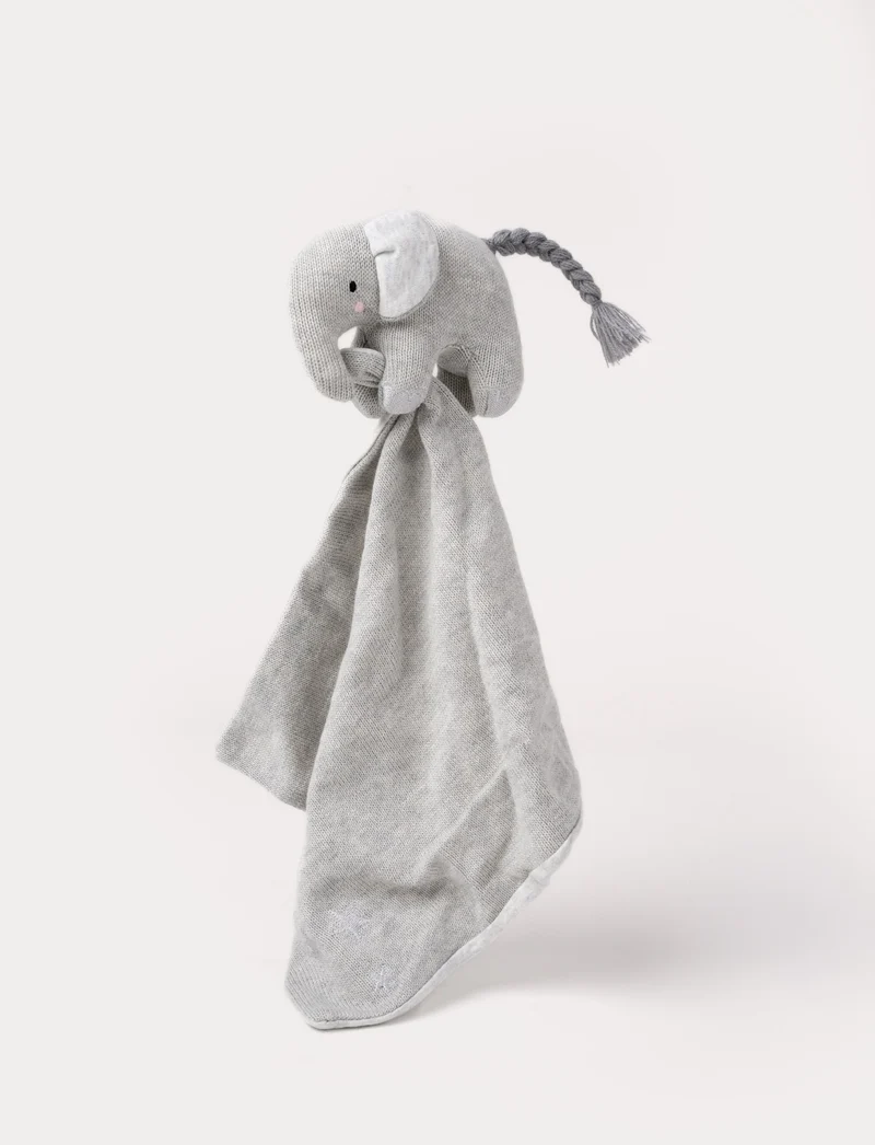Cozy Knits, Baby Blanket, Elephant