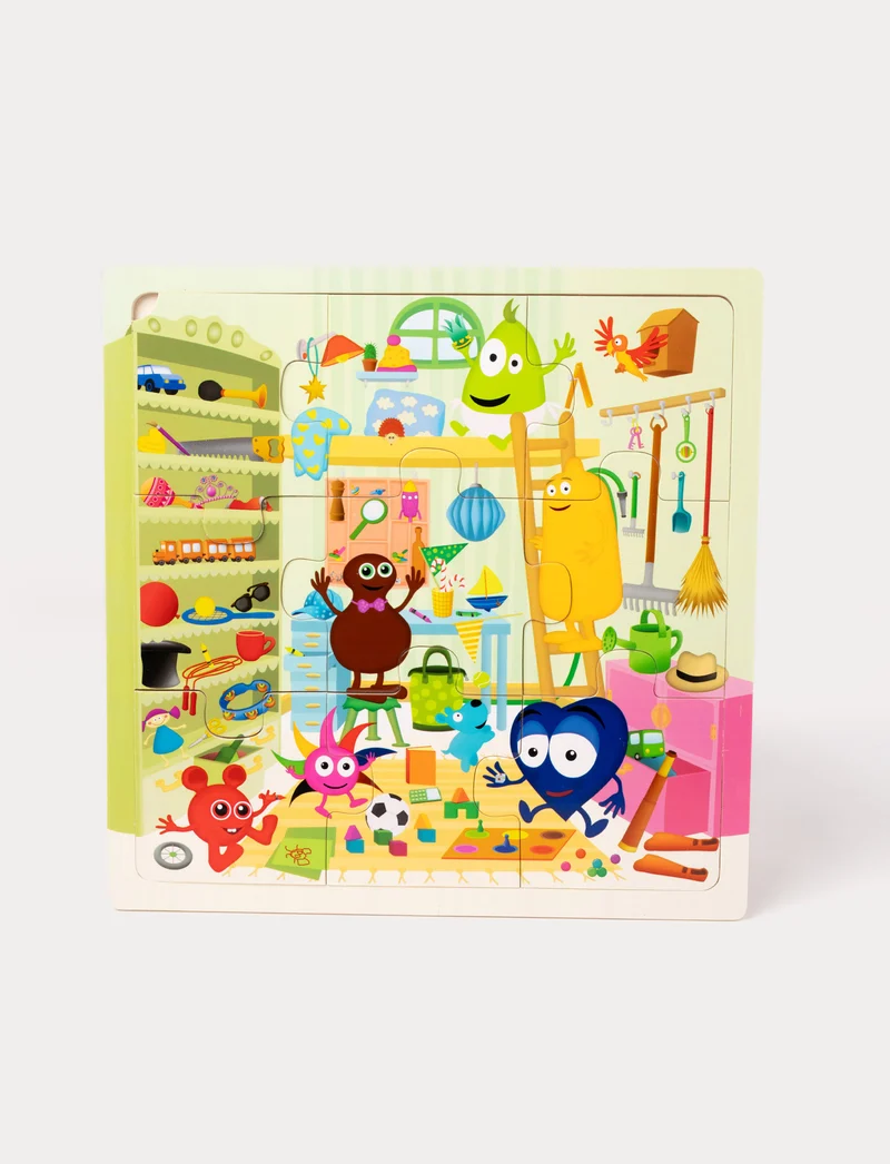Babblarna, Puzzle, In Babblarnas Shop, 9 Pieces