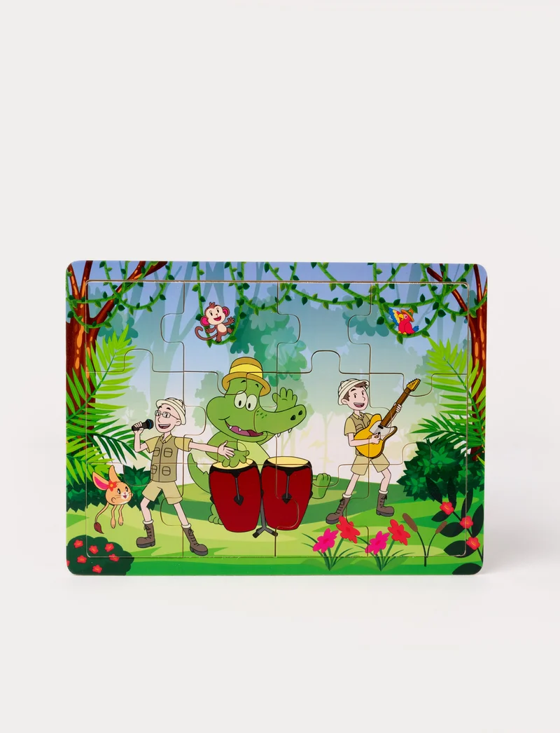Arne Alligator, Puzzle, 12 pieces
