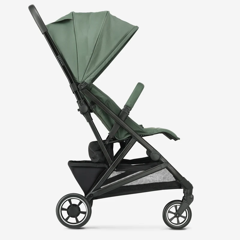 Luxe Easy² lättviktsbarnvagn – Grön