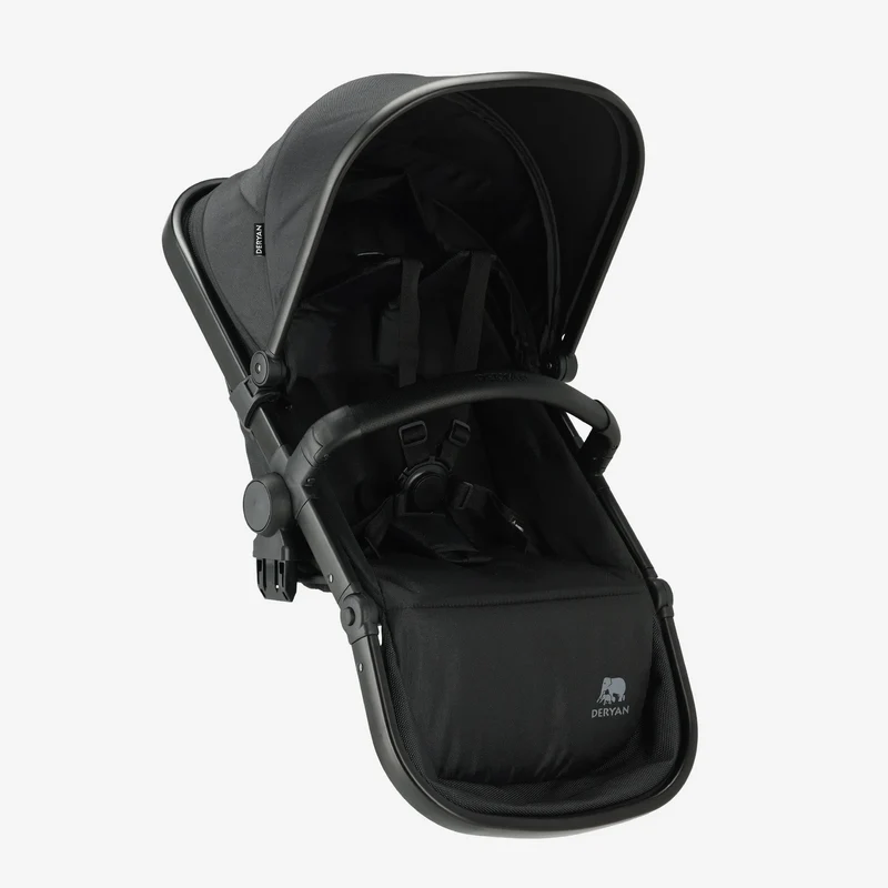 Evy/V2 Andra barnstolen – Extra sits, svart