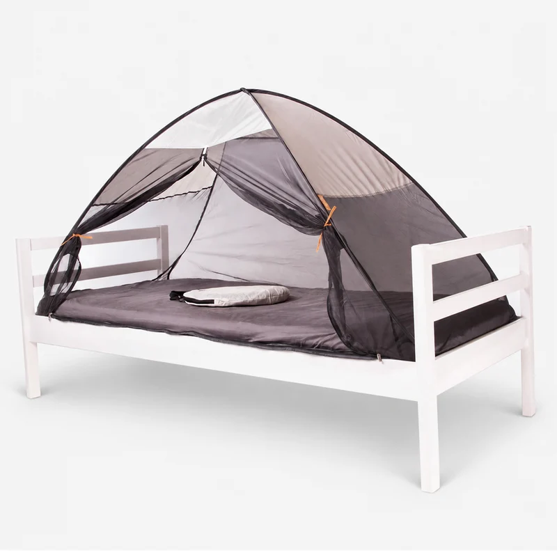 Sängtält pop-up Cream 200x90