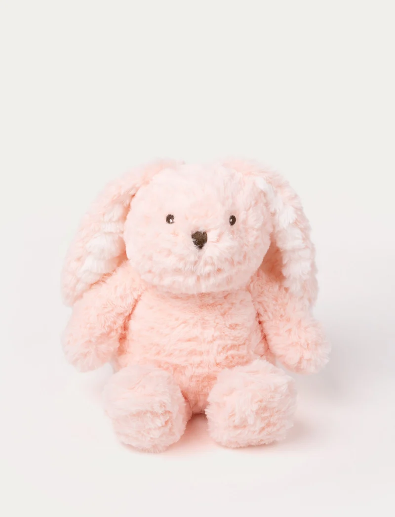Heatable Stuffed Animal, Bunny with Wavy Fur