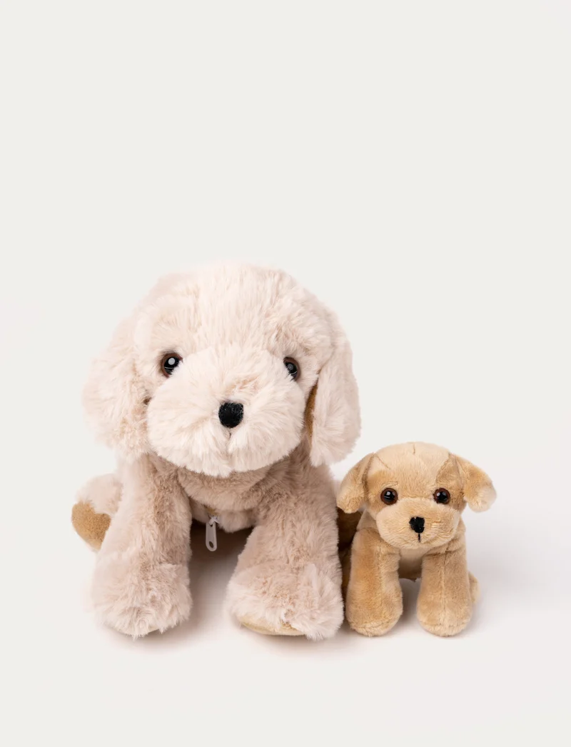 Dog Tess with Puppy