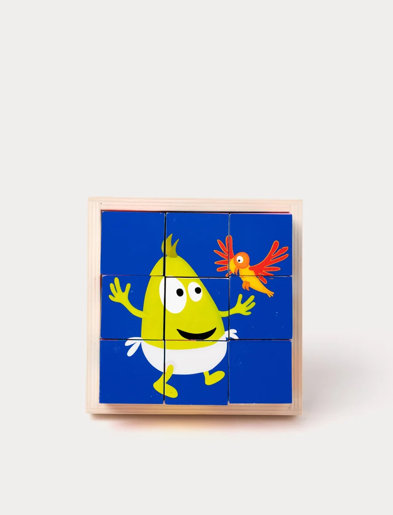Babblarna, Block Puzzle, 9 Pieces