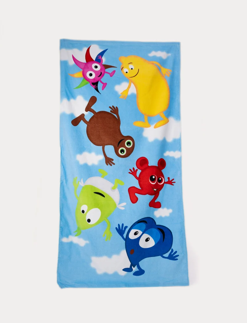 Babblarna, Bath Towel, Sky