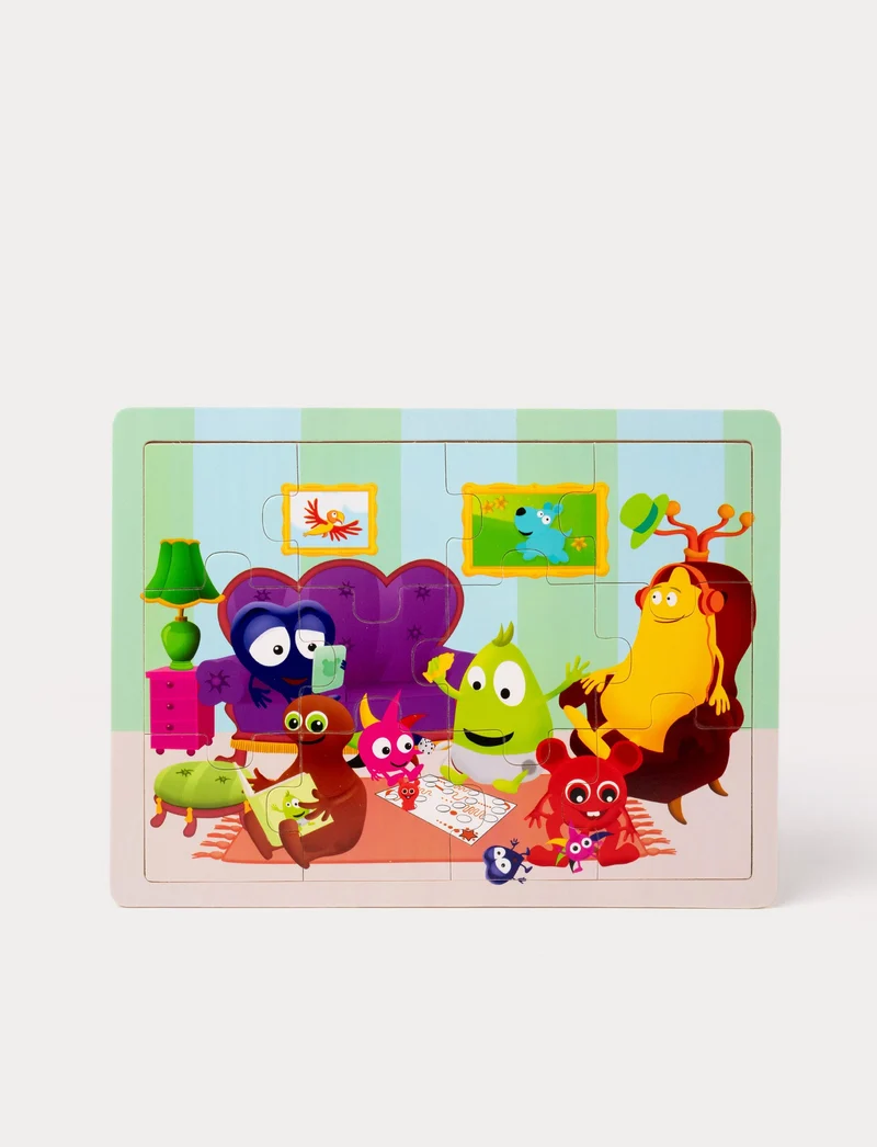Babblarna, Puzzle, Living Room, 12 Pieces