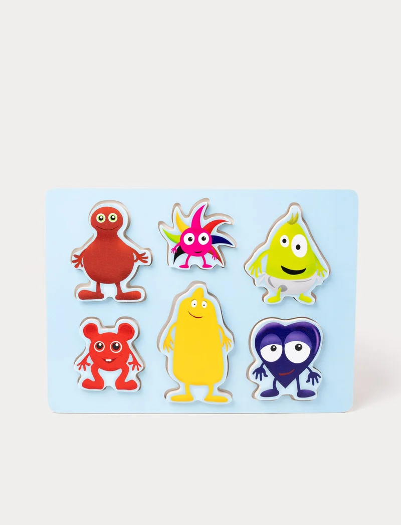 Babblarna, Shape Puzzle, 6 Figures