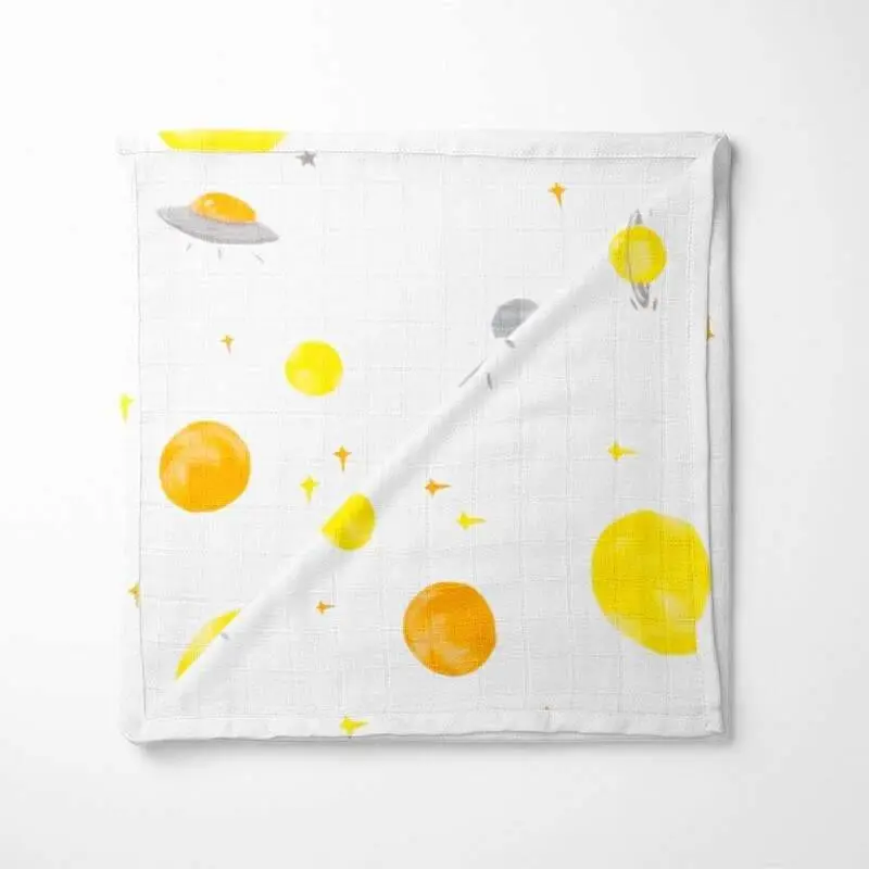 Bamboo Baby Blanket | Ultra-Soft Organic | Universe Pattern