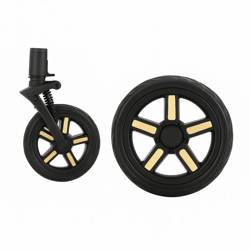 Hjulpaket Punkteringsfria - Barnvagn Premium by LV