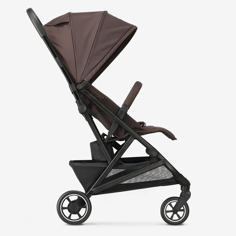 Luxe Easy² lättviktsbarnvagn – Choklad