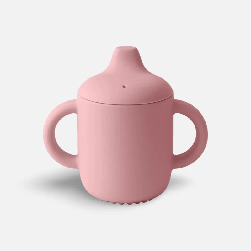 Pipmugg Baby i Silikon med Handtag