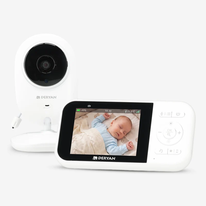 Lyxig babyvakt med kamera – Baby Monitor – Nattvision – Babyphone