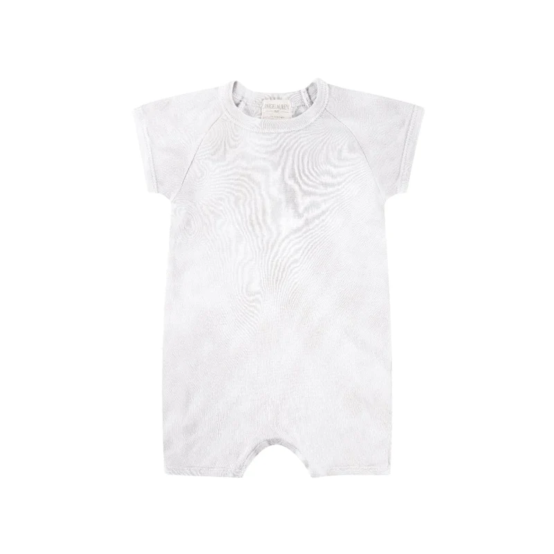 Rib Marble Shortall Onesie