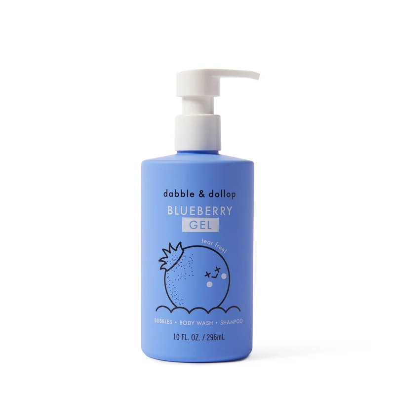 Blueberry Bubble Bath, Body Wash & Shampoo