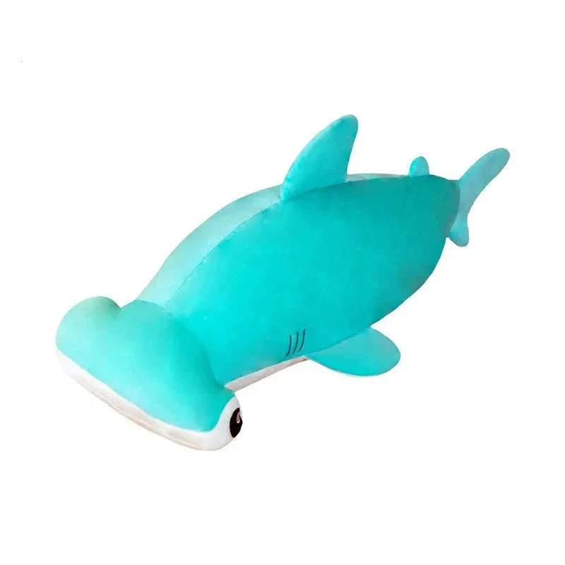 Blue Plush Hammerhead Shark Doll Toys