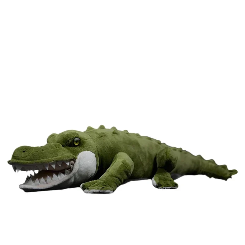 Green Stuffed Crocodile Animal Plush Toy