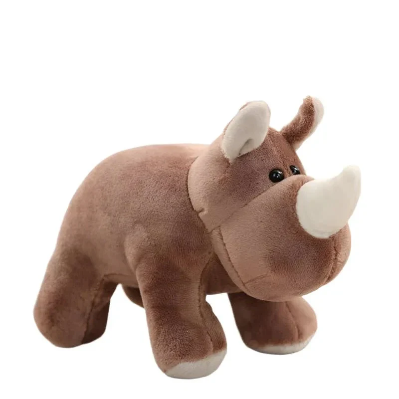 Stuffed Animal Soft Rhino Plush Toy