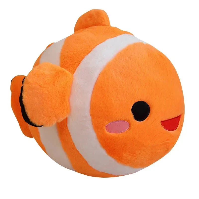 Clownfish Dolls Stuffed Aquatic Animals Plush Toys Pillows