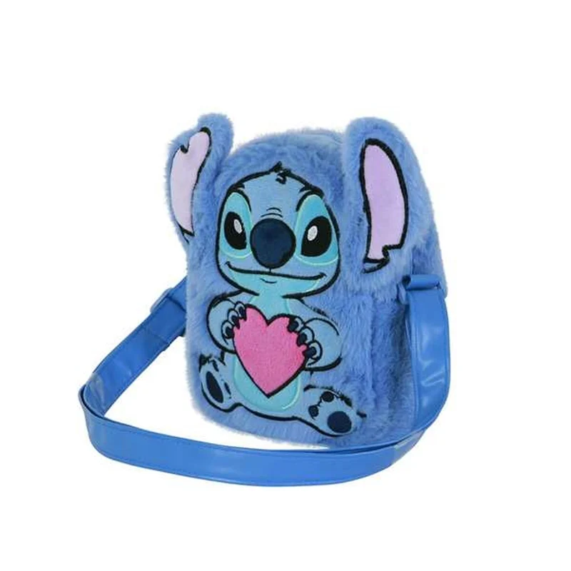 Axelväska Lilo & Stitch för barn, blå polyester