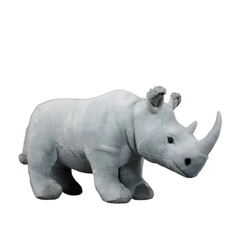 Rhino Plush Toy Stuffed Animal Doll