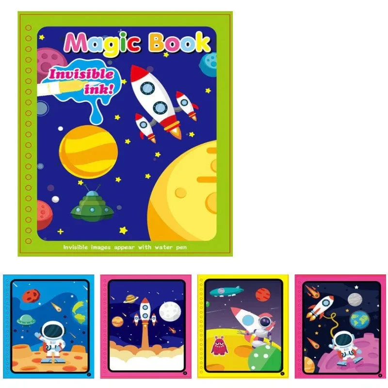 Children's Magic Water Coloring & Painting Books