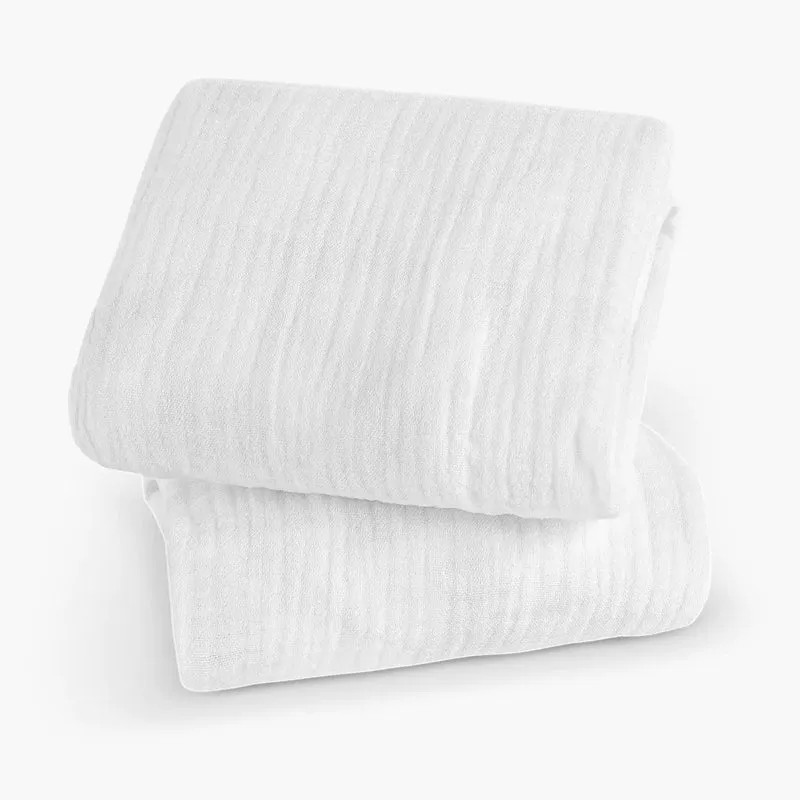 UPPAbaby Remi Bassinet Organic Cotton Mattress Covers