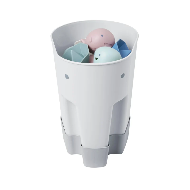 Shnuggle Ellie Bath Toy Drying Caddy | Freestanding Baby & Toddler Bath Toy Storage