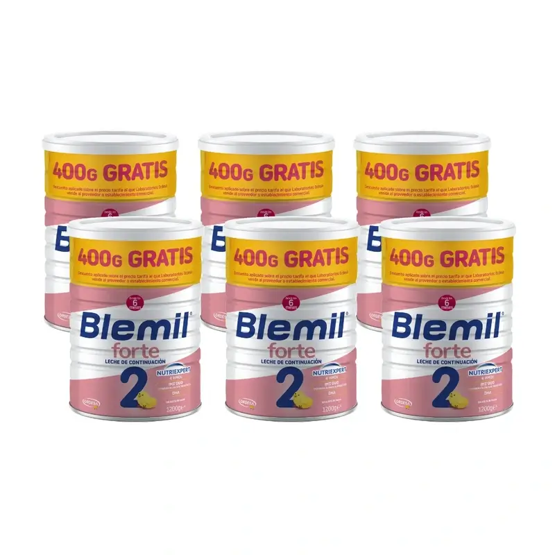 Blemil 2 Forte 800+400 Free, 6X1200 Grams