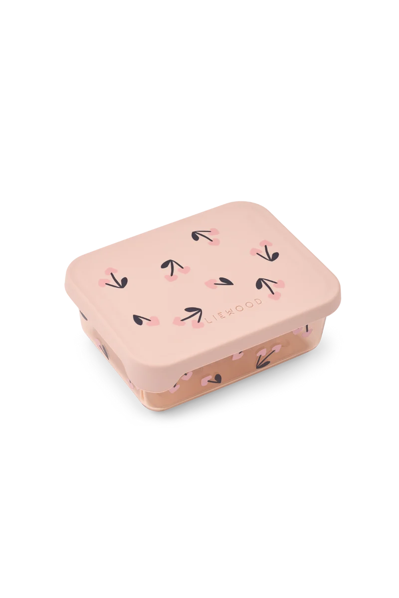 Ako Tritan Snack Box - Cherry Heart / Rosey