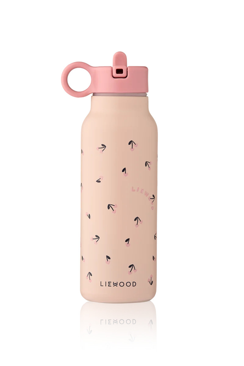 Falk Water Bottle 350 ml - Mini Cherry Heart / Rosey