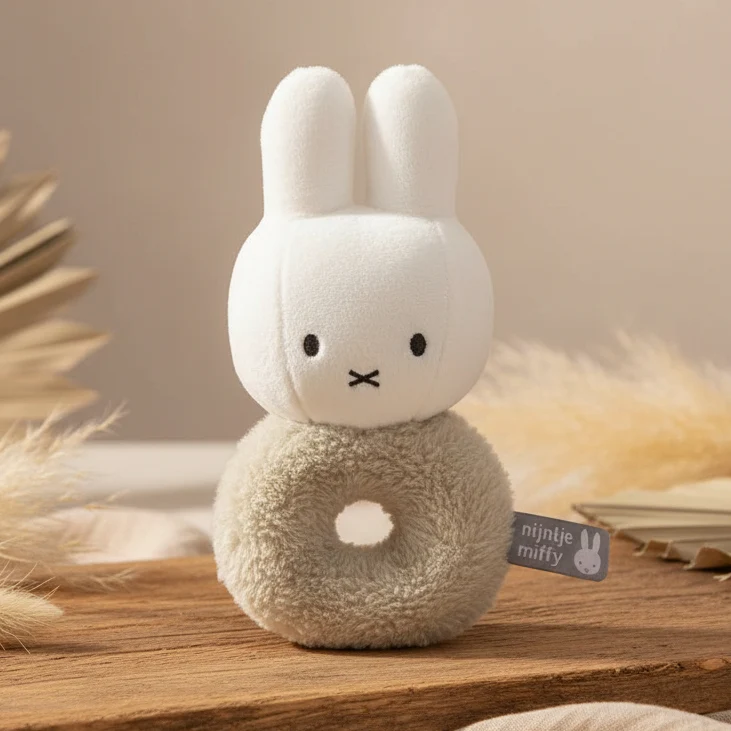 Rassel-Greifling Hase Fluffy Grün | Miffy