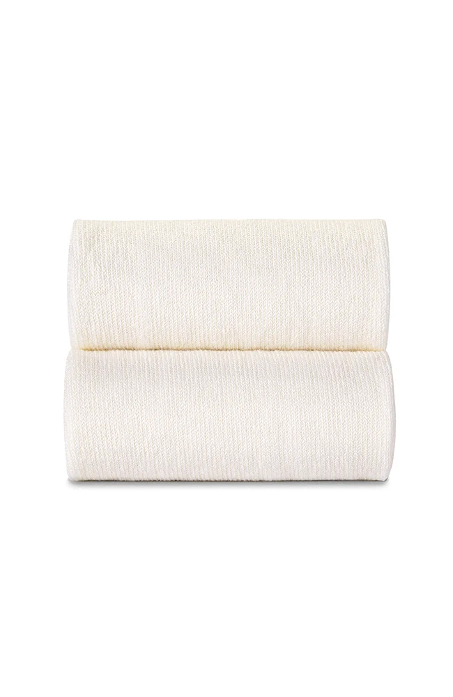 Plain Stitch Basic Tights - Cream