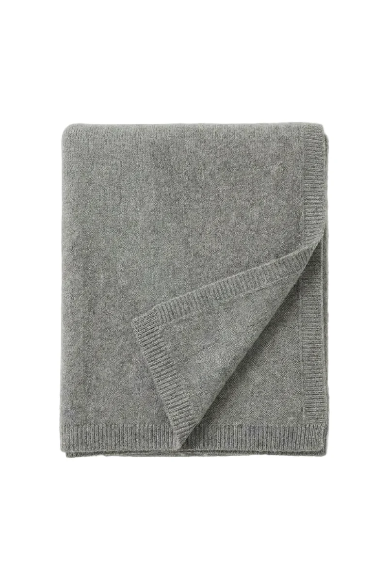 Cashmere Blanket - Grey