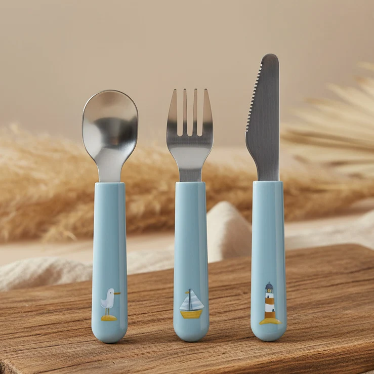 Kinder-Besteckset Baby Sailors Bay | Little Dutch x Mepal