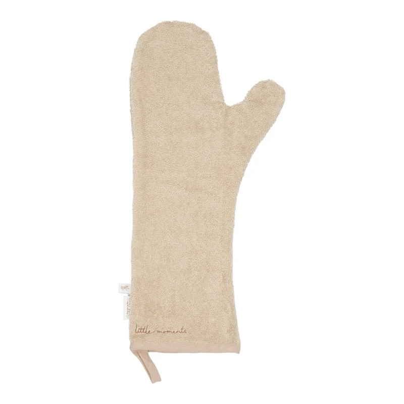 Baby-Waschhandschuh Beige | Little Dutch