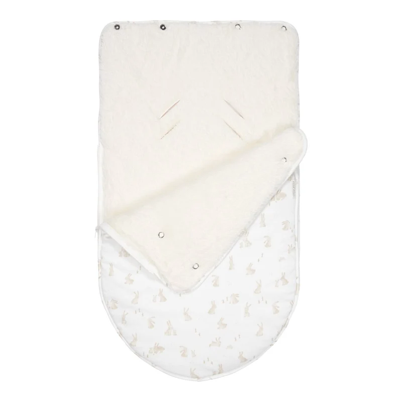 Little Dutch Babyschalen-Fußsack Baby Bunny 77 × 50 cm