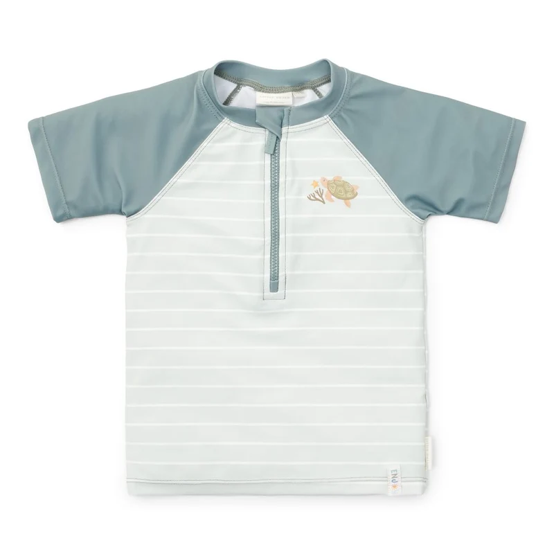Bade-T-Shirt kurzarm Fresh Greens | Little Dutch