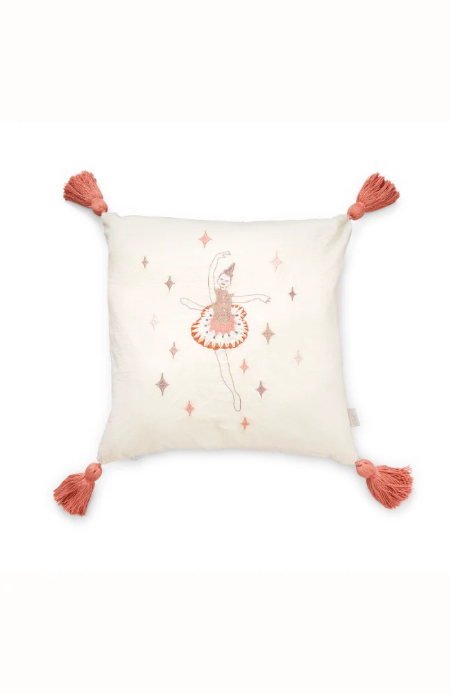 Embroidered Cushion - Ballerina