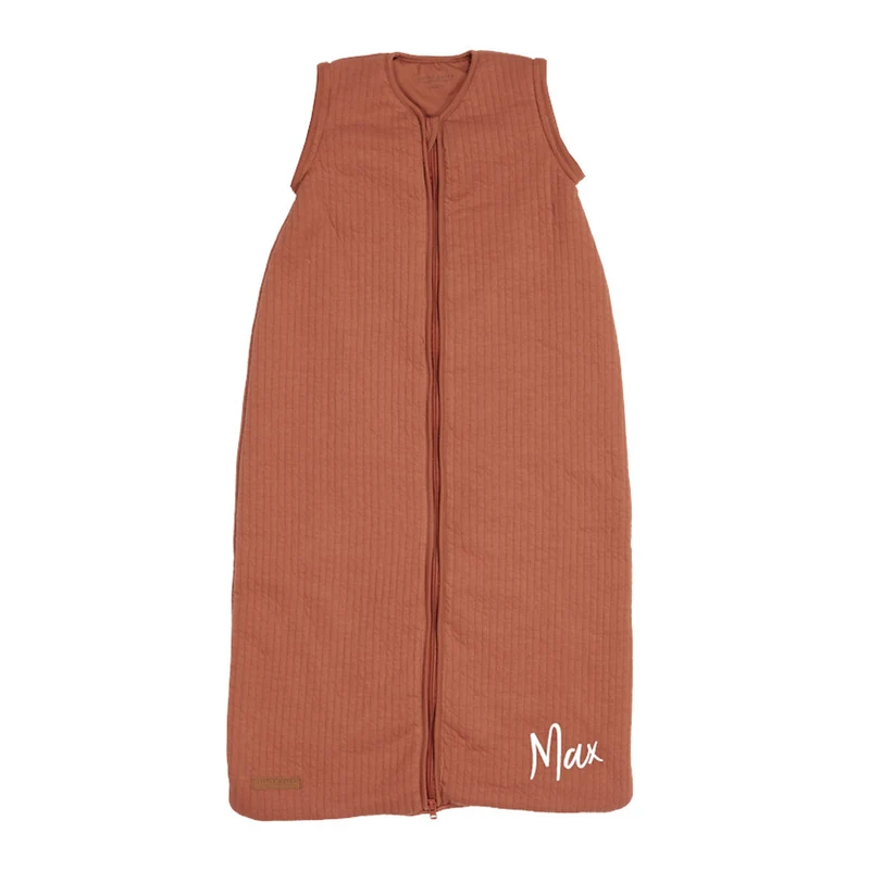 Sommerschlafsack Pure Rust 70 cm – personalisierbar | Little Dutch